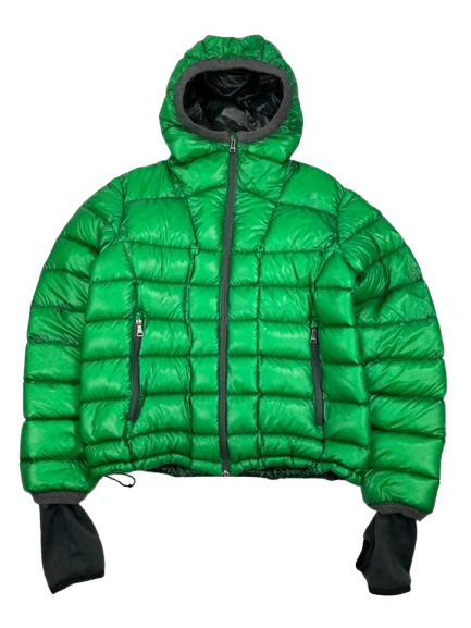 dolce & gabbana puffer jacke grün