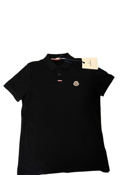 moncler polo schwarz