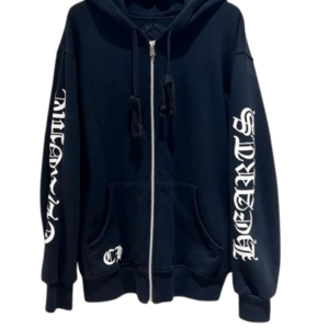 chrome hearts zipper schwarz
