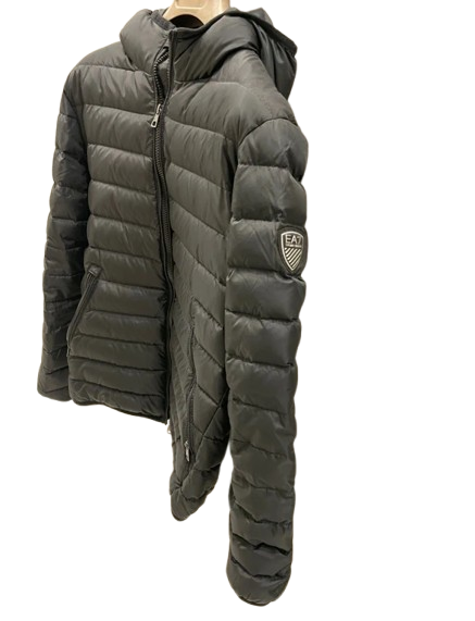 emporio armani daunenjacke schwarz