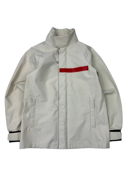 prada sport regenjacke weiß