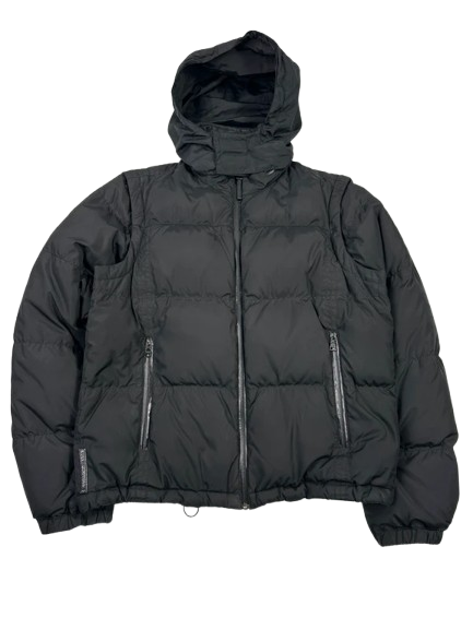 prada puffer jacke schwarz