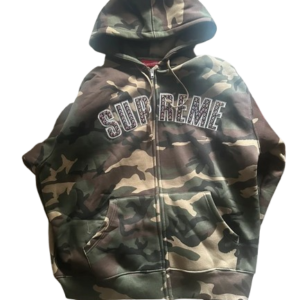 supreme x bbsimons zipper military