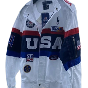 ralph lauren usa vintage jacke weiß