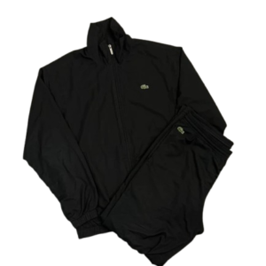 vintage lacoste trackie schwarz