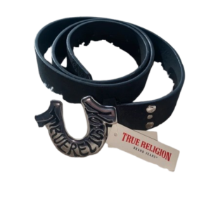 true religion gürtel schwarz