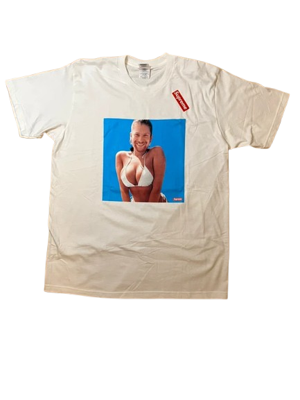 supreme x aphex twin shirt weiß
