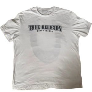 true religion shirt weiß