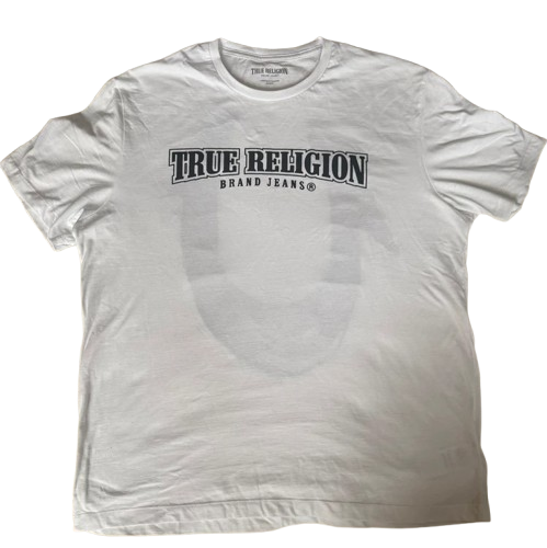 true religion shirt weiß