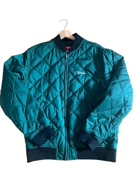 supreme jacke alpha romeo grün